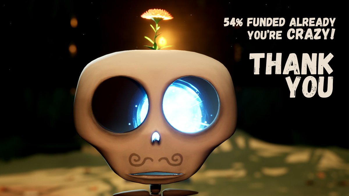What THE..! Three hours in and we’re 54% funded already 😳😳 Thank you a million times to everyone who spread the word and/or participated!!! 🙏🧡

🖤 Play the demo! bit.ly/liam_99steam
💚 Support Liam_99 on #Kickstarter! bit.ly/liam_99kicksta…
#indiegame #indiedev