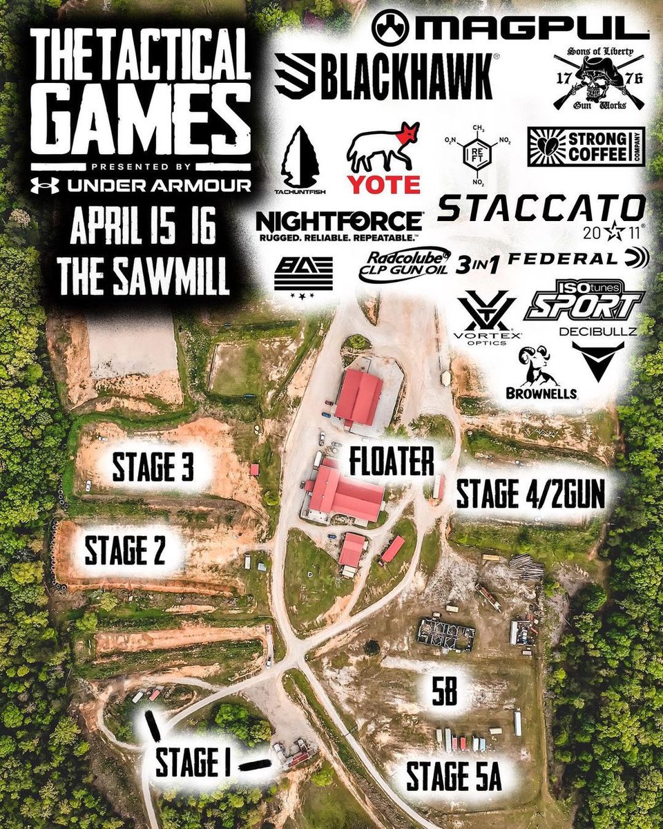 We’re stoked about our fun-filled weekend with the athletes and crew from The Tactical Games💪🏼 

<a href="/BLACKHAWKPG/">Blackhawk</a> 
<a href="/Magpul/">Magpul</a> <a href="/NightforceOptx/">Nightforce Optics</a> <a href="/FederalPremium/">Federal Premium</a> <a href="/BallisticAdv/">Ballistic Advantage</a> <a href="/VortexOptics/">Vortex Optics</a> <a href="/SonsOfLibertyGW/">SOLGW</a>