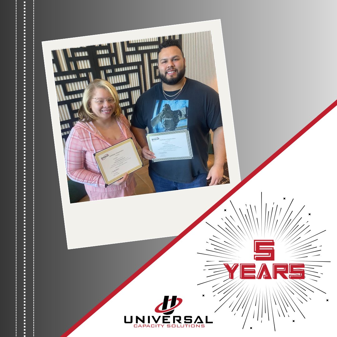 createcapacity's tweet photo. Congratulations to these four on FIVE YEARS! You both are a significant part of our team, and we couldn’t imagine our workplace without you. #workiversary #5years #nashville #freight #transportation https://t.co/3RPkeTvj9n