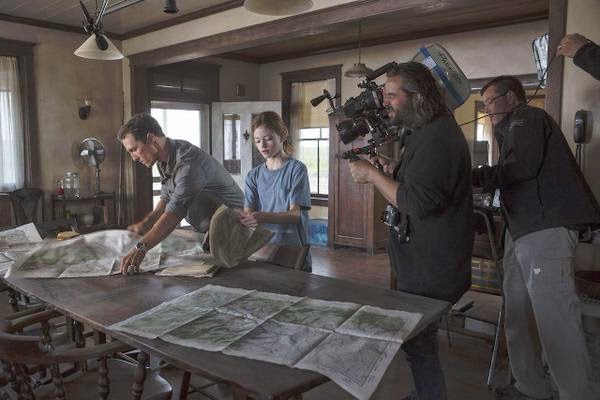 NolanAnalyst's tweet photo. 📽️| Behind the scene #Interstellar https://t.co/lPJD6nmLKS