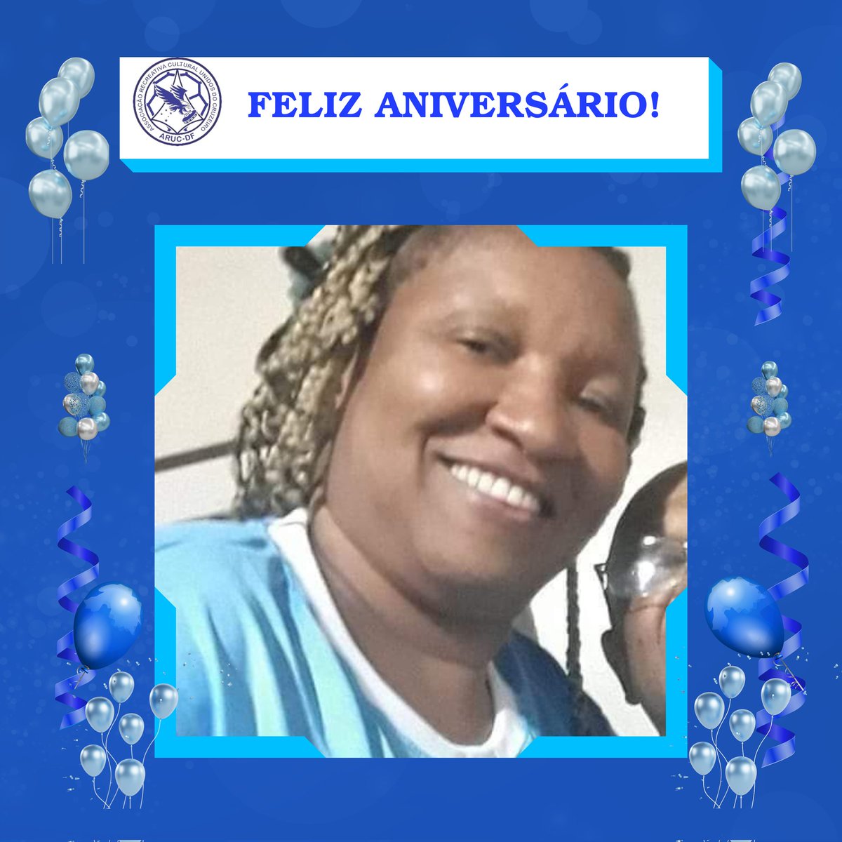 arucoficial's tweet photo. 💙🤍A Aruc deseja a harmonia, Maria Cláudia, um Feliz Aniversário! 

 Que seja um dia inesquecível e o início de um novo ano na sua vida cheio de felicidade e muitas realizações. 

#azulebranco 
#Aruc 
#samba
#arucéresistencia 
#arucresistirparaexistir
#felizaniversario https://t.co/ZxiYIEh2LZ