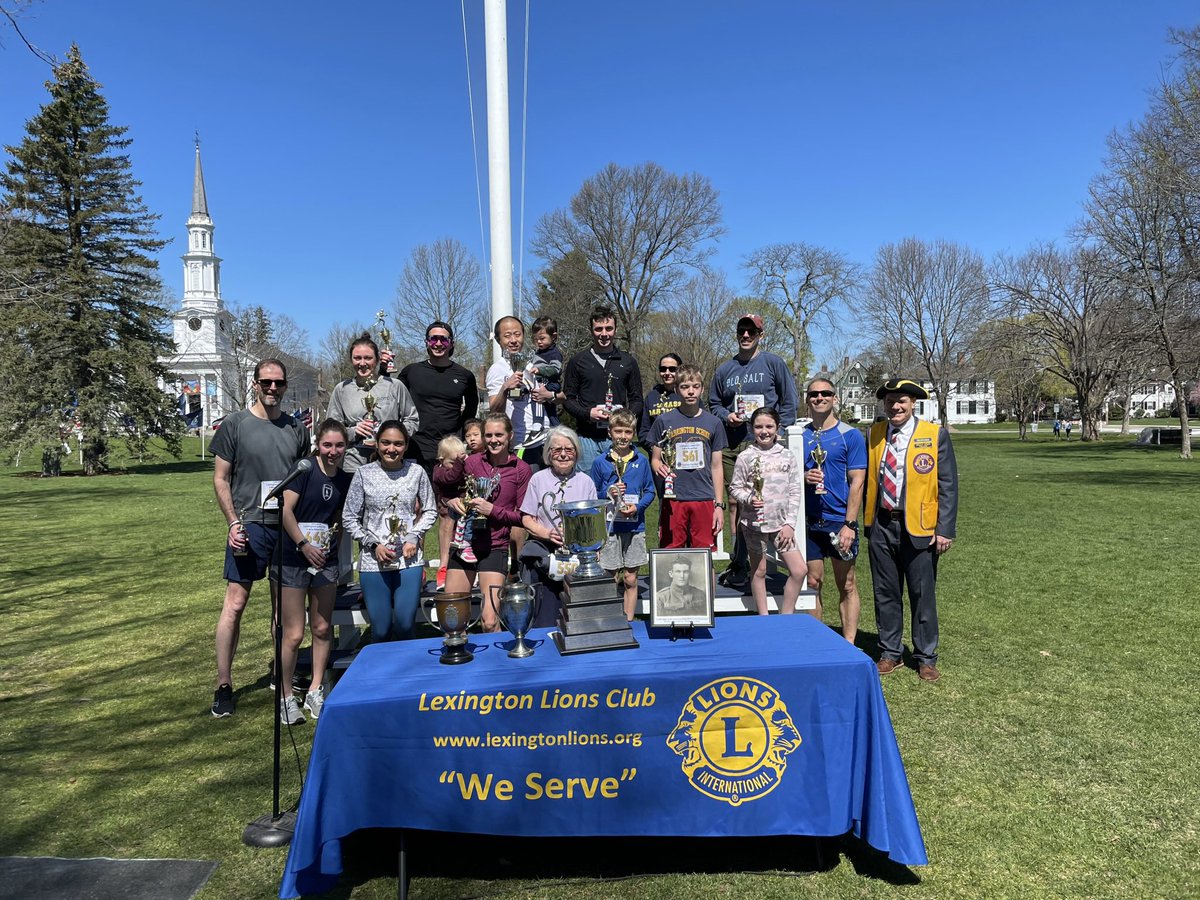 DougLucente's tweet photo. Last chance to pre-register for the Lexington Lions Club 109th Annual Patriots Day Road Race. Don’t miss the fun – sign up before tomorrow at 9 AM. Register now to secure your spot and your Tshirt. #GloriousMorning @TownOfLexMA https://t.co/QmpIyRumtm https://t.co/Yp4kgPx6Kx