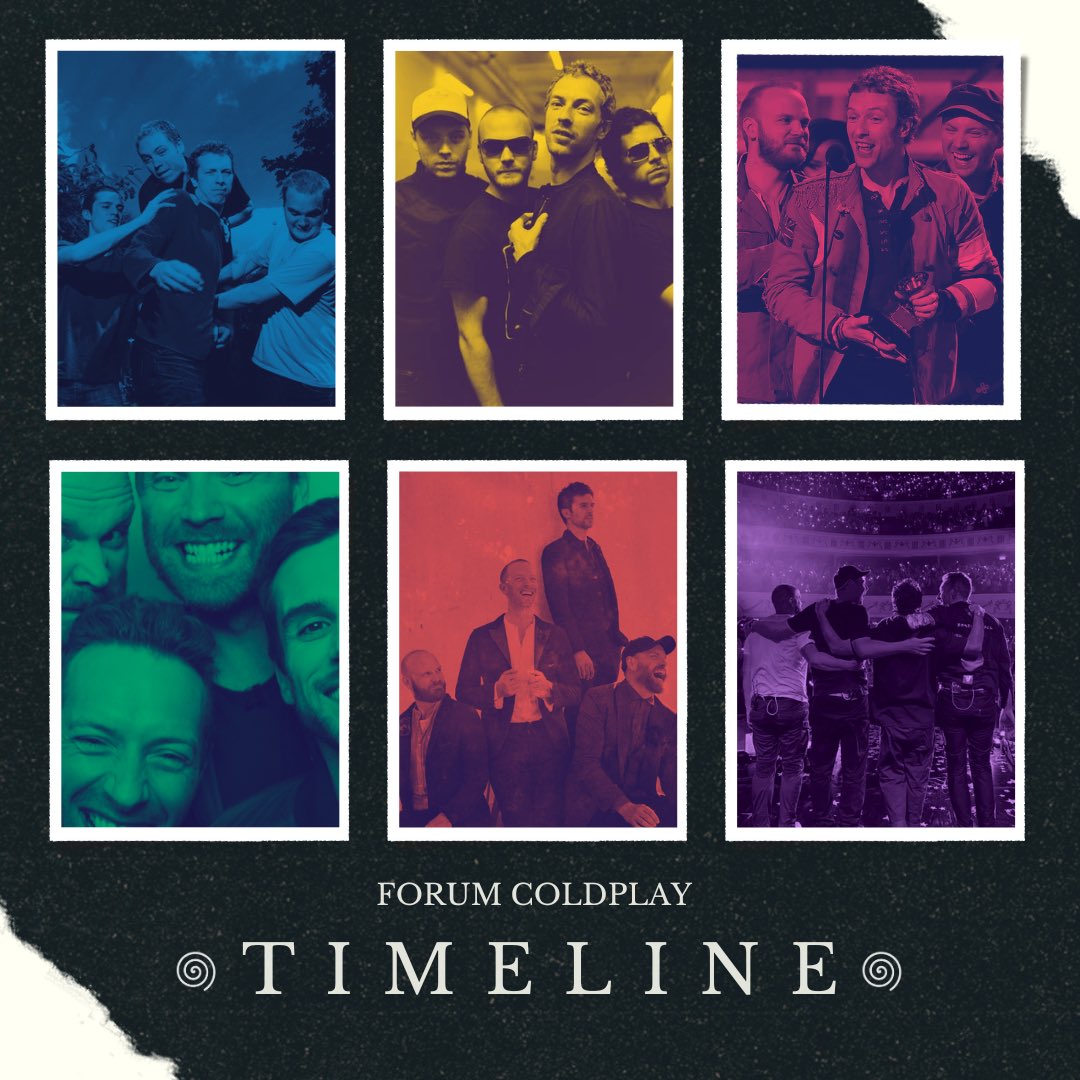 forumcoldplay's tweet photo. Forum Coldplay apresenta: Projeto Timeline 🌀⌛️
O projeto será uma série de posts contando fatos e curiosidades do Coldplay sobre álbuns, singles, shows, eras, premiações e muito mais!
Fique de olho nas nossas redes sociais para acompanhar! 👀🤩
#ColdplayTimeline https://t.co/chBemPM1u3