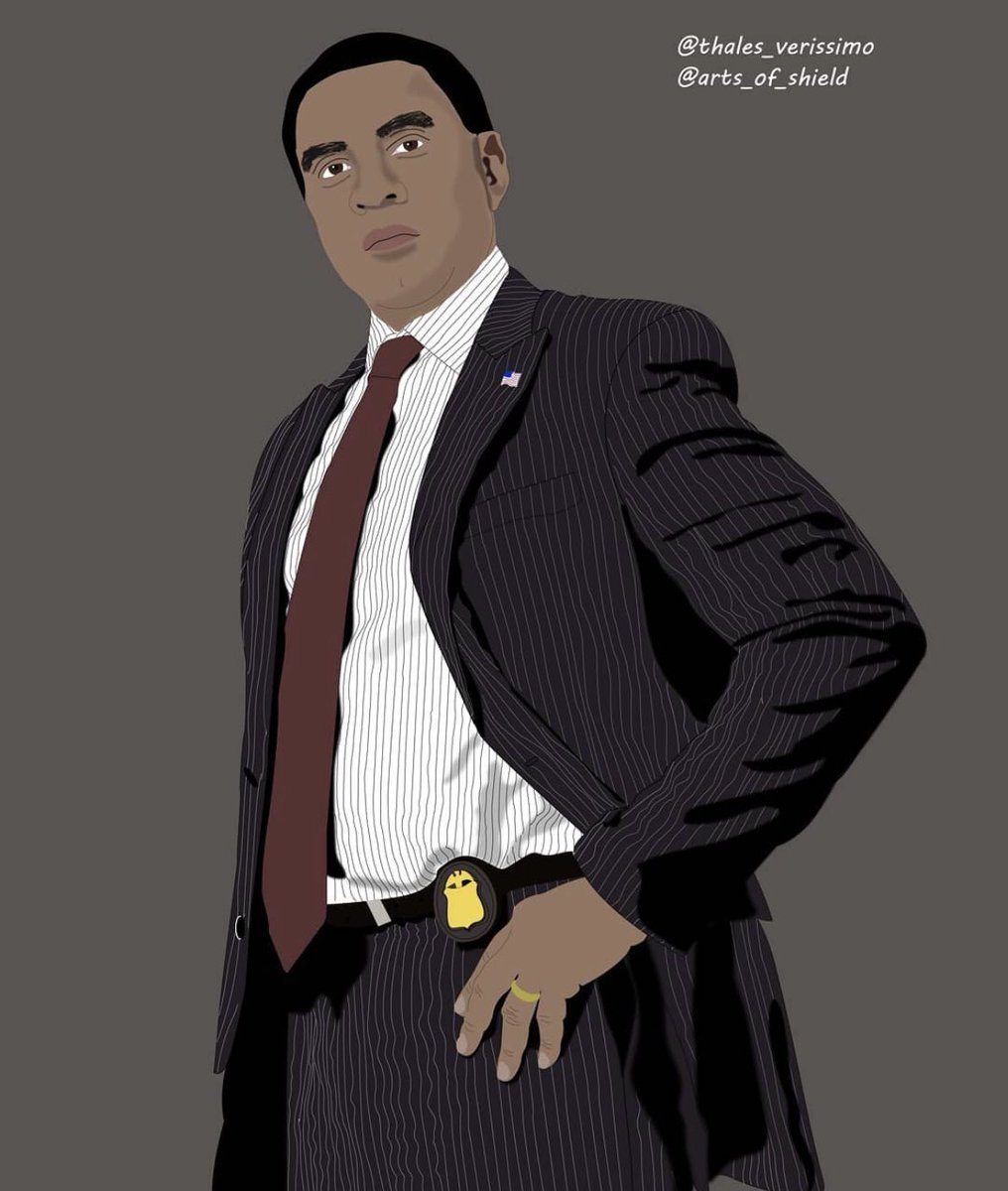 #FanArtFriday of Harold Cooper brought to you by @arts_of_shield. I hope everyone has a great weekend! P.S. Don’t forget to tune in to an all new episode of #TheBlacklist this Sunday.