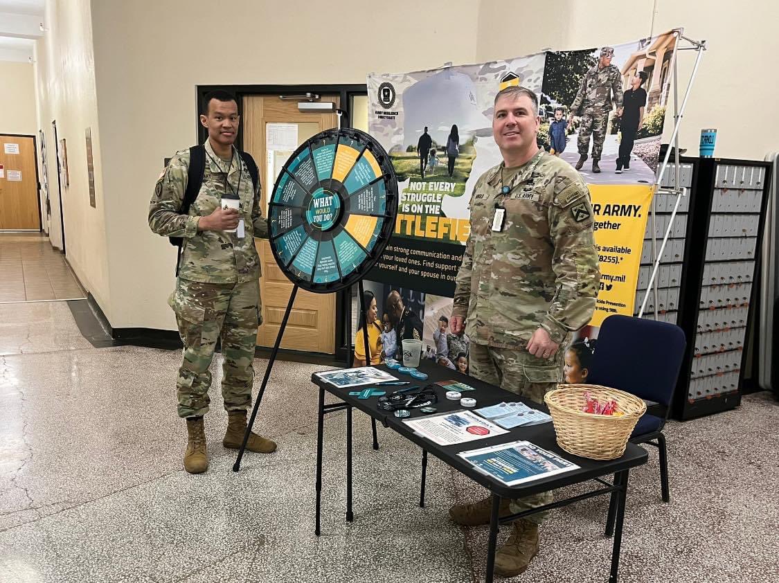 Our SHARP program leader, LTC Craig Arnold, has been meeting people where they are to talk about techniques to foster a safe &amp; respectful environment for all our teammates

He’s been on a visiting circuit this month coaching and mentoring to reinforce awareness #VictoryStartsHere
