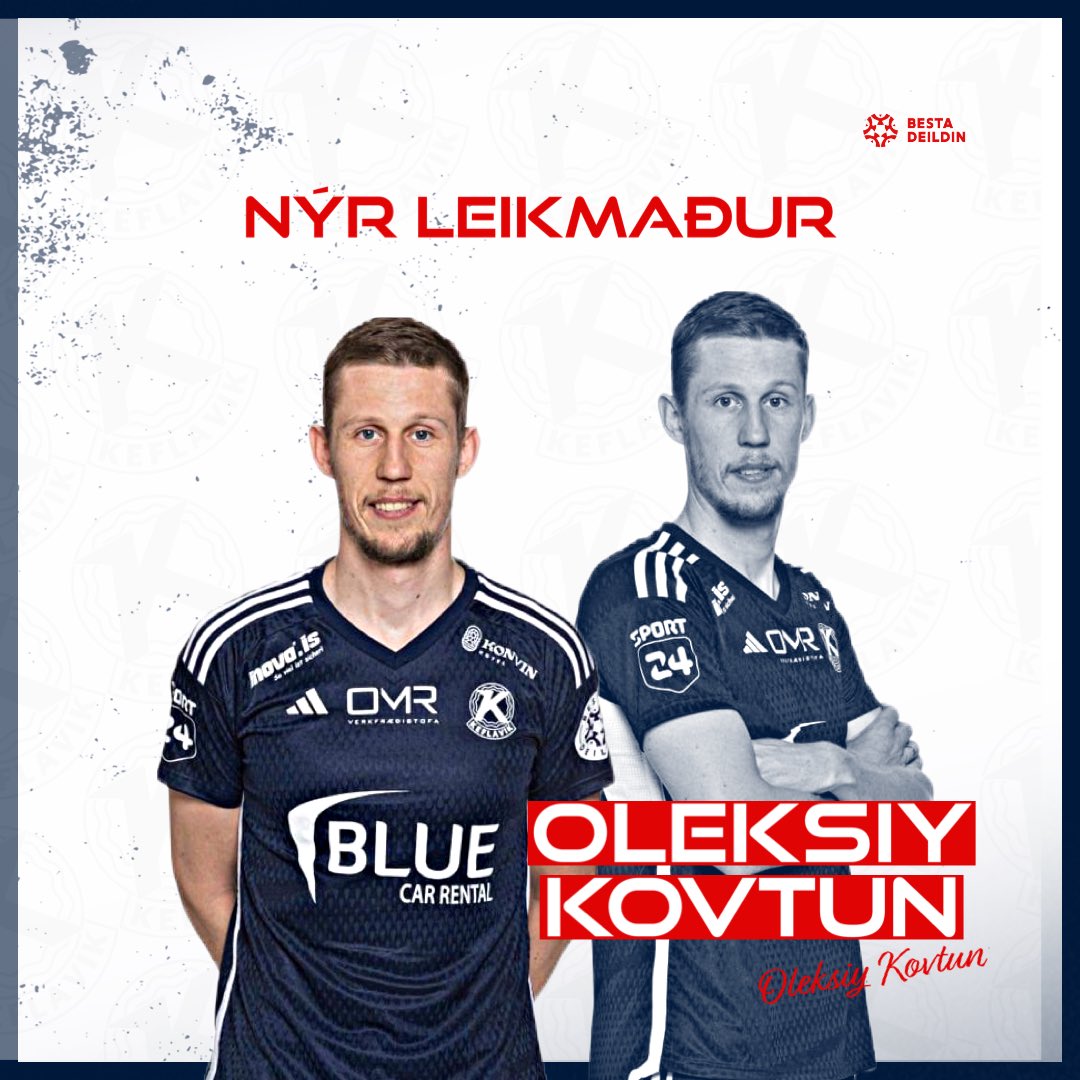 Oleksiy Kovtun er kominn með leikheimild og klár í slaginn! 

Oleksiy er 28 ára úkraínskur miðvörður sem lék síðast fyrir úrvalsdeildarfélagið Desna Chernigiv í heimalandinu í janúar á síðasta ári.