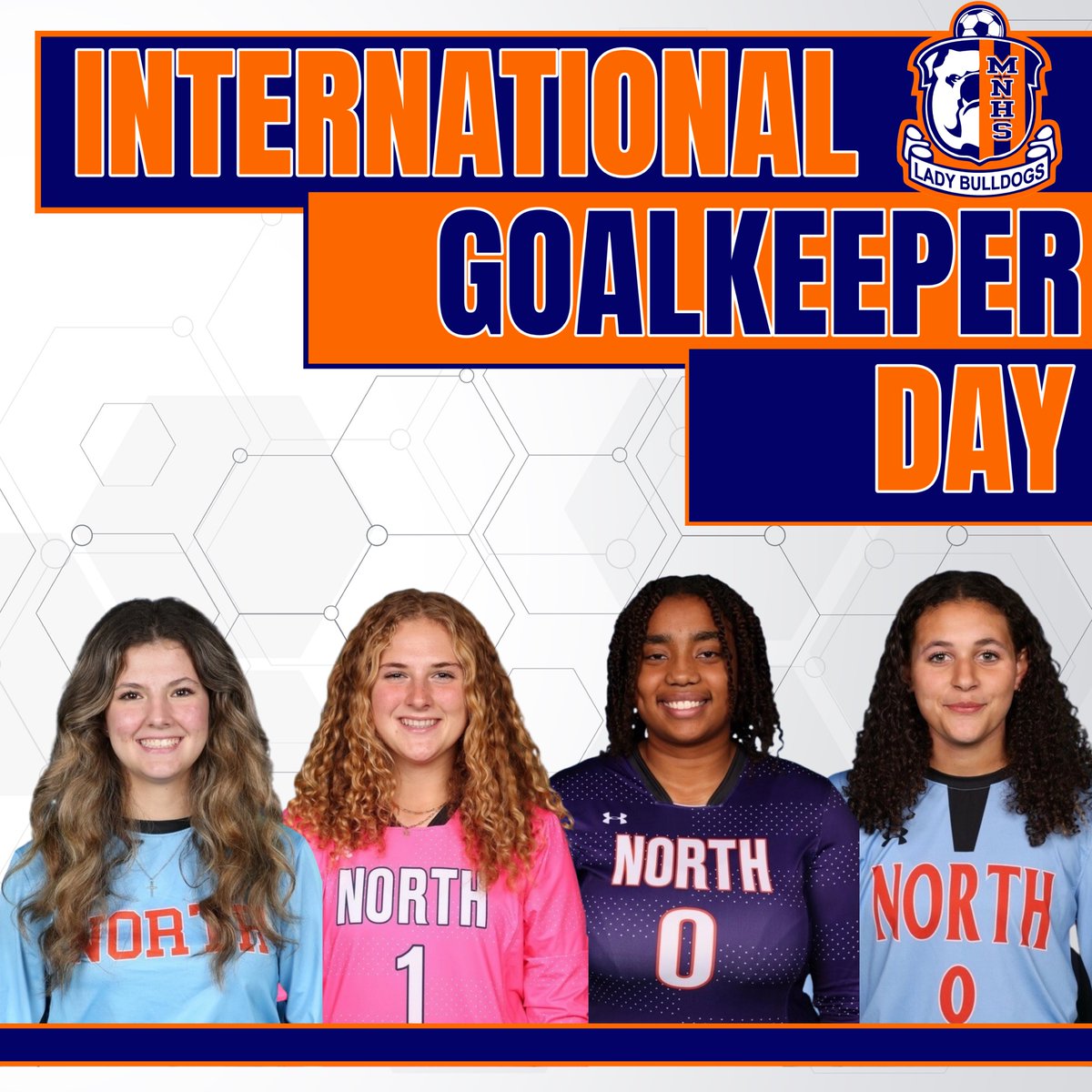 Happy #InternationalGoalkeepersDay to our SHOT-STOPPERS!!! <a href="/mnhssoccer/">Lance Lovell</a> <a href="/McKISDAth/">McKinneyISD Ath Dept</a> <a href="/McKinneyNorthHS/">McKinney North HS</a> 
🥅<a href="/MorganPaley/">Morgan Paley -GK</a>
🥅Hannah Drane
🥅 Juliette Childs
🥅 Mary Brasher