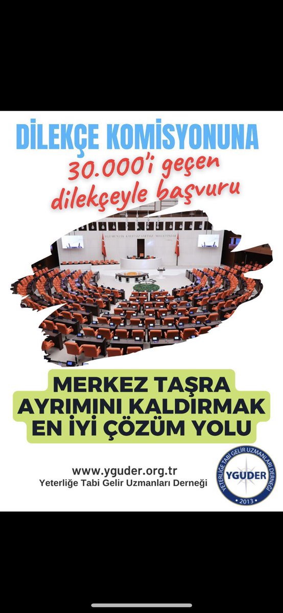 Gelir İdaresi Başkanlığının geleceği #YeterliğeTabiGelirUzmanları dır.  Gibde yan yana masalarda aynı işi yapan Devlet Gelir Uzmanı ile Gelir Uzmanı arasında ~10 bin₺ maaş farkına neden olan 666 sayılı KHK ile gelen MerkezTaşra ayrımı HAKSIZLIKTIR <a href="/RTErdogan/">Recep Tayyip Erdoğan</a> <a href="/avhamzadag/">HAMZA DAĞ</a>