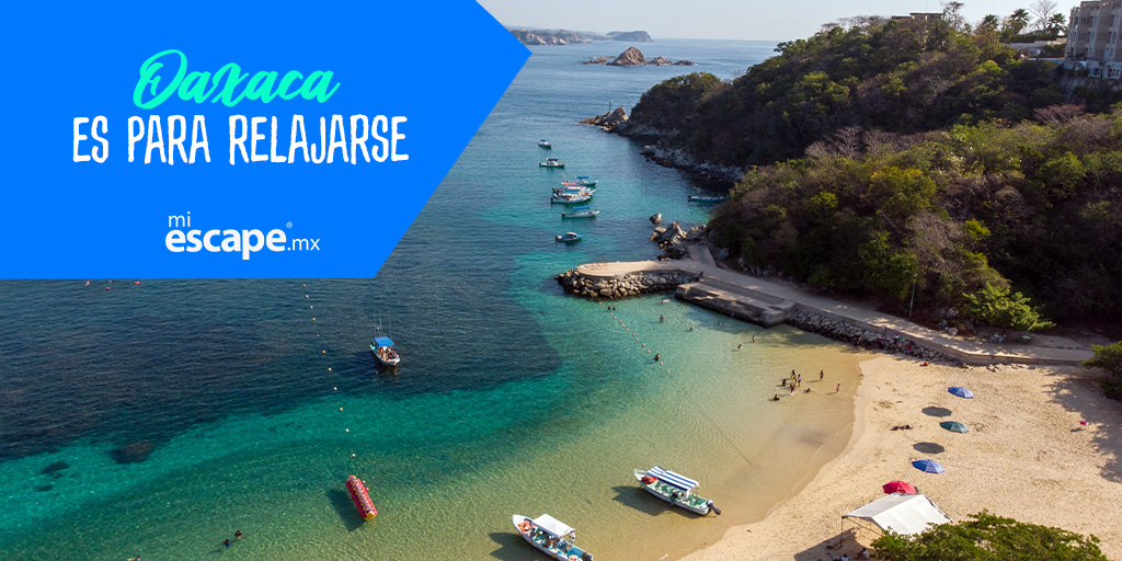 Las playas de Oaxaca son ese rinconcito hermoso ideal para escaparte de todo y descansar. ¿Cuál quieres conocer? En miescape.mx está tu plan.
