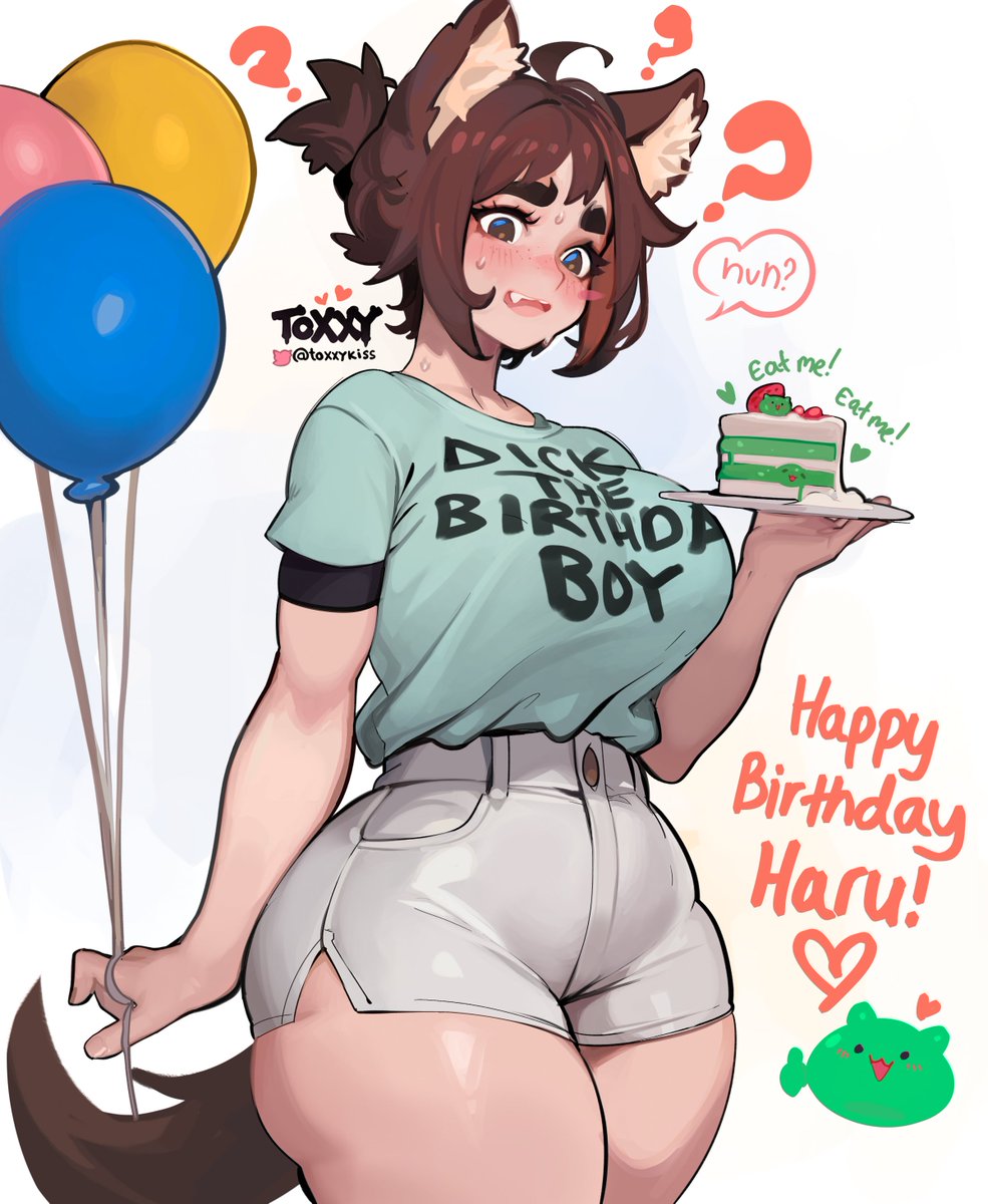 toxxy (@toxxykiss) on Twitter photo Happy birthday <a href="/HaruFeng/">Haru ✦ Commissions Open!</a> !! 🥳🎂🎉
I was too slow to post it yesterday (・ω・`〃) Happy birthday <a href="/HaruFeng/">Haru ✦ Commissions Open!</a> !! 🥳🎂🎉
I was too slow to post it yesterday (・ω・`〃)