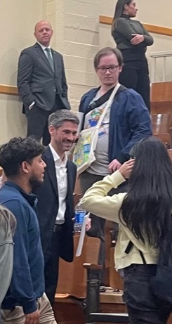 SJSUvotes's tweet image. More photos from last night&apos;s conversation with @MattMahanSJ. Thanks to all who attended! #sjsuvotes @PSANational @sjsuprezmatson @sjsucoss @PSA_SJSU