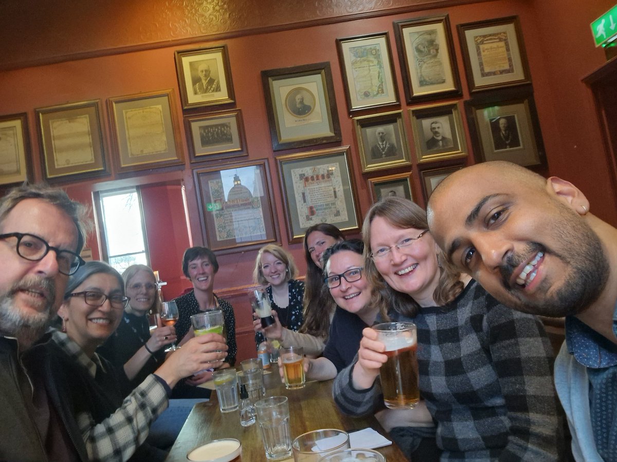 KarenRowlingson's tweet photo. What an absolute privilege and pleasure to talk about wealth taxation @GKBhambra's Presidential #britsoc23 event with the brilliant @JohnCNarayan, @Laura__Clancy and @MikeSav47032563. And then the after-party! https://t.co/0TOiKobt6X