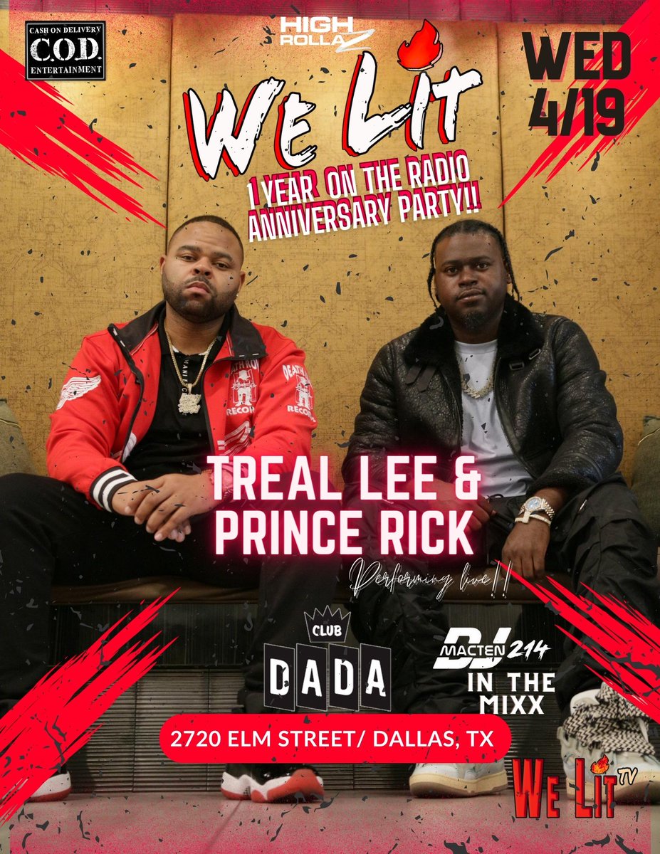 This Wednesday 
Tickets at welitparty.eventbrite.com
