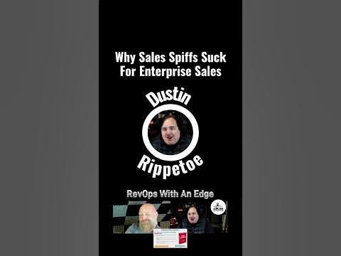 Why Sales Spiffs Suck For Enterprise Sales
youtube.com/shorts/T2uGd_Q…
#revopswithanedge #revenueoperations #revenueoperationspodcast #sales #compensation #salescomp #quota #spiffs