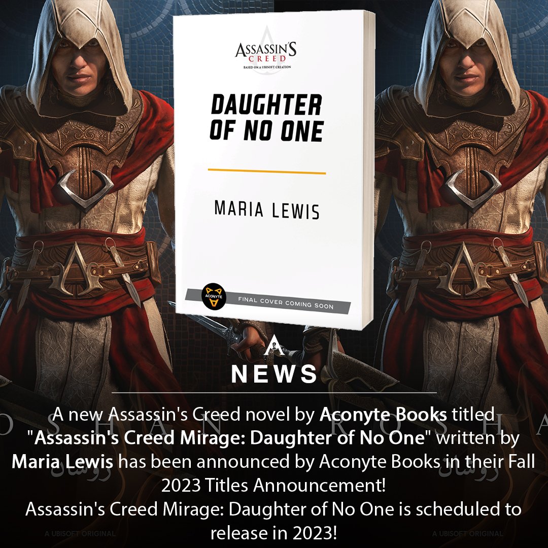 Assassin's Creed Mirage: Daughter of No One, by Maria Lewis – Aconyte Books
