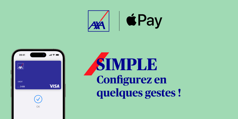 Apple Pay est maintenant disponible avec votre carte AXA Banque ! 📲
C’est parti pour des paiements simples, rapides et confidentiels. 

👉 En savoir plus : bit.ly/42jLmbm 

#pub #banque