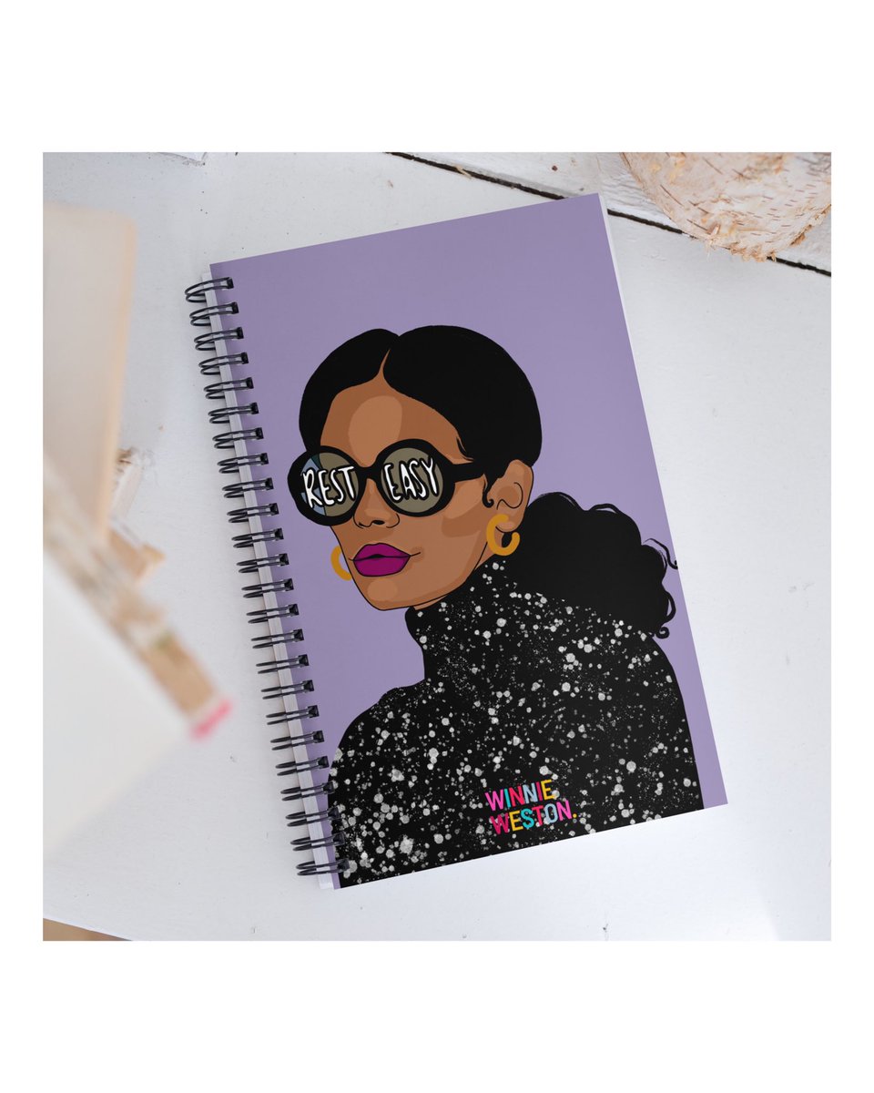 winniewestonllc's tweet photo. Introducing โฆ Winnie Weston Notebooks!!
Take more notes, write down ideas, list future dreams, and sketch in your Winnie Weston notebook.
Shop at https://t.co/o6JoXxUDcD!
#dottednotebook #notebook #art #blackgirlart #bujo https://t.co/mxqgO87bSU