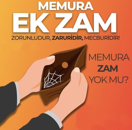 Her alanda zamlar yağmur olmuş yağarken,temel ihtiyaçlar bile hayal olmaya başlamışken,yoksulluk sınırının üstünde maaş artışı yapılması elzemdir.
#MemurBayramEtsin