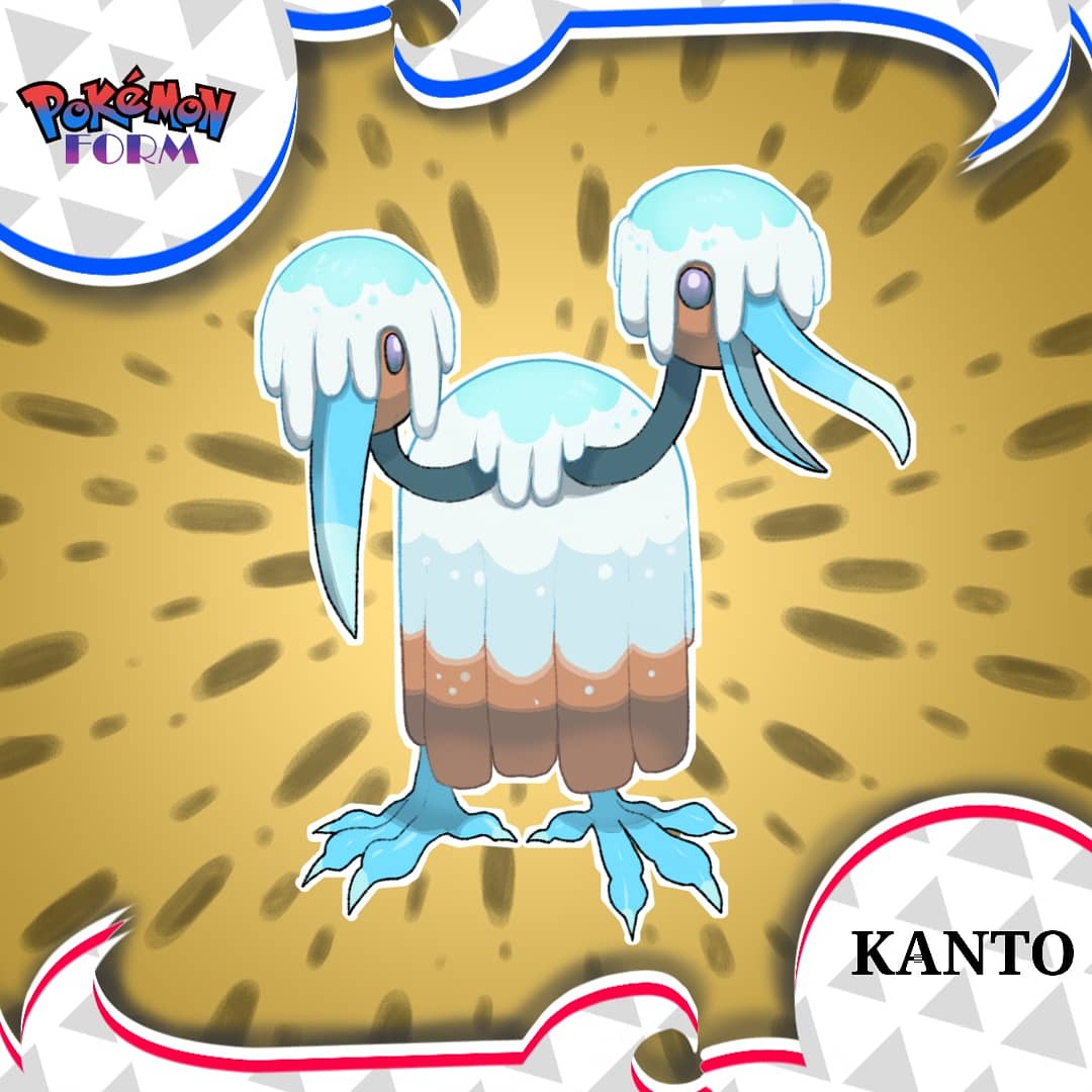 Pokemon Dodrio Alola Form