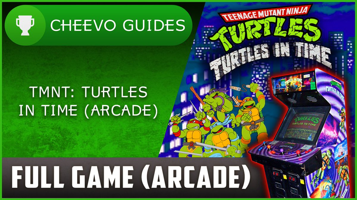 CheevoGuides's tweet image. 🚨UPLOAD ALERT🚨 
🎮TMNT: Turtles In Time (Arcade)
📺FULL GAME
⬇️Video on YouTube
youtu.be/BDBACqGM88A
______________________________
#TeenageMutantNinjaTurtles #TMNT
#TMNTcollection #TMNTnes