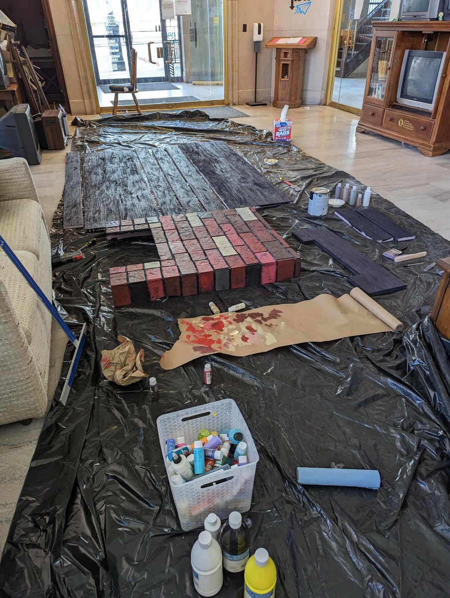 FRENDEN on Twitter "All the XPS foam is carved and base coated in