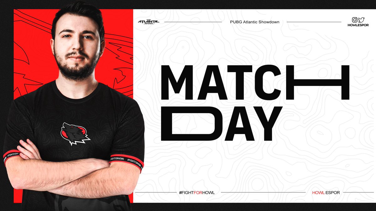 HOWL_Espor's tweet photo. ♦️ Takımımız PUBG Atlantic Showdown Karşılaşmalarına çıkıyor!
♦️ Maçlar Başladı!
📺https://t.co/HpmP3mO95R
#PUBG | #FIGHTFORHOWL
🐺 AUUUU 🐺 https://t.co/ulXj9F0qcJ