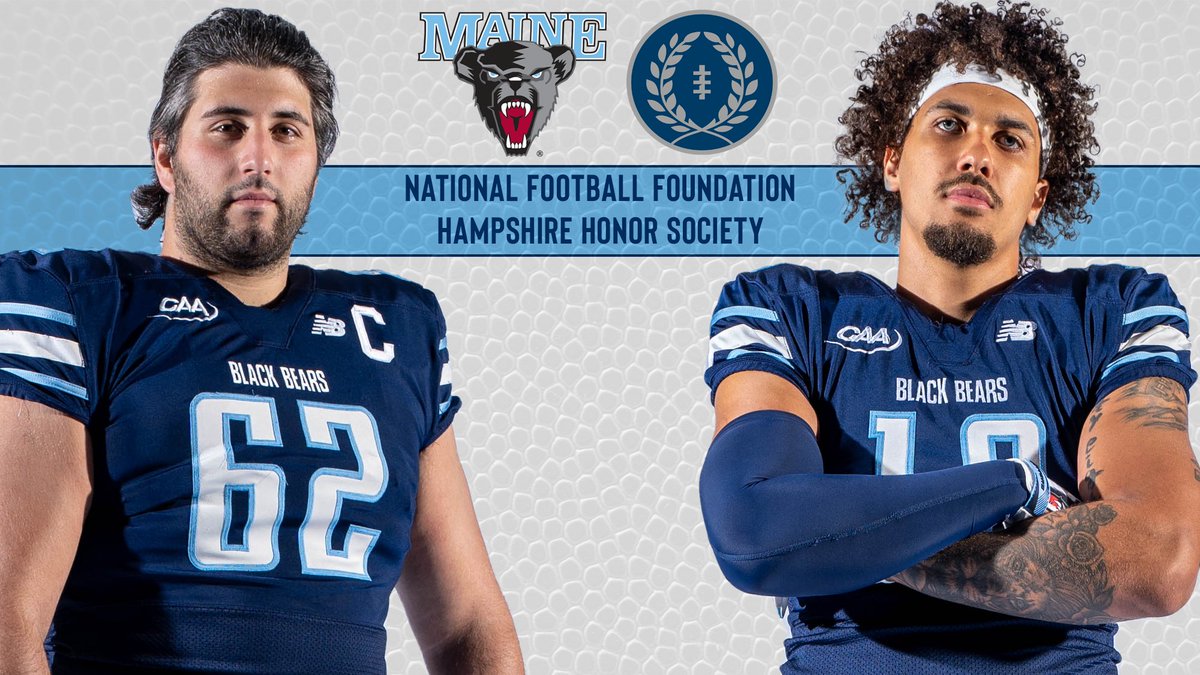 Gerace, Bowman named to <a href="/NFFNetwork/">National Football Foundation</a> 2023 Hampshire Honor Society

Details: bit.ly/3KZV381

#BlackBearNation