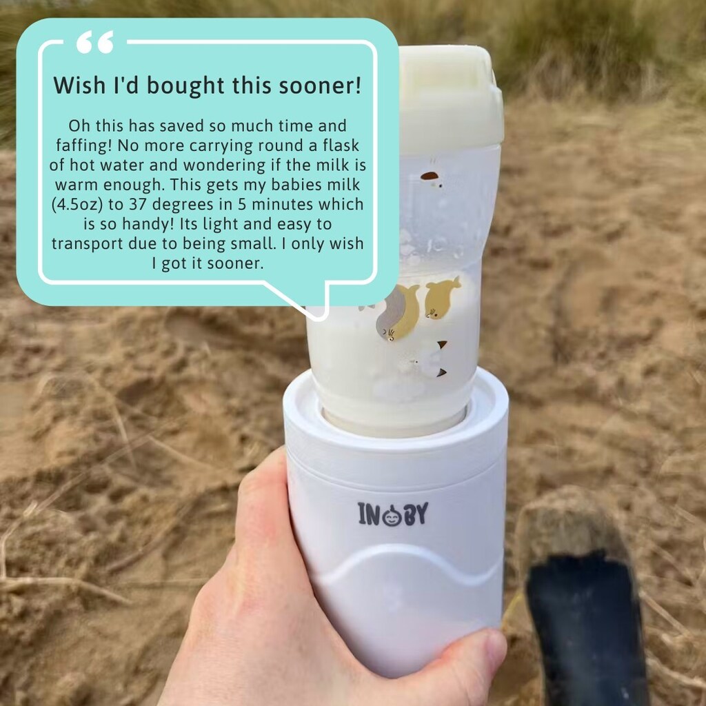 INOBYUK's tweet photo. Another happy customer! Our baby bottle warmer continues to receive 5-star reviews. Thank you for sharing your experience with us!

#inoby #inobyuk #bottlewarmer #babybottlewarmer #babybottle #milkwarmer #babygadgets https://t.co/i1b5RMg35J https://t.co/mIuvBglgwS