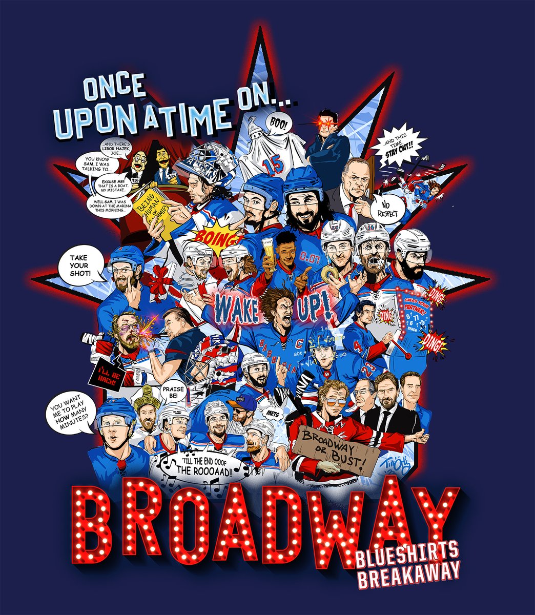OhRyanMead's tweet photo. How to tell the story of the NYR season in one image.

The detail in this is *CHEFS KISS*.

One of my favorite pieces of NYR content ever.

All credit to @tyreeimagery who created this absolute beauty. https://t.co/e07DuVRr5X