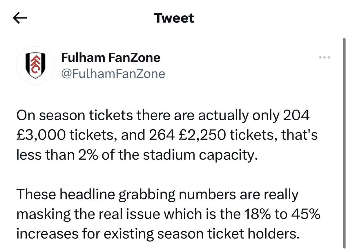 Jim_Ryan321's tweet photo. @FFCVoice @FulhamFC https://t.co/vJq5xX5Zk9