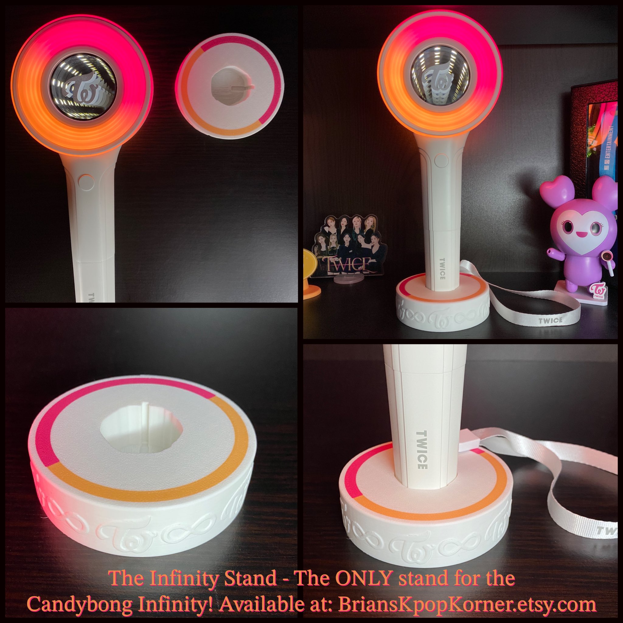 Twice Candy Infinity Lightstick Stand -  in 2023