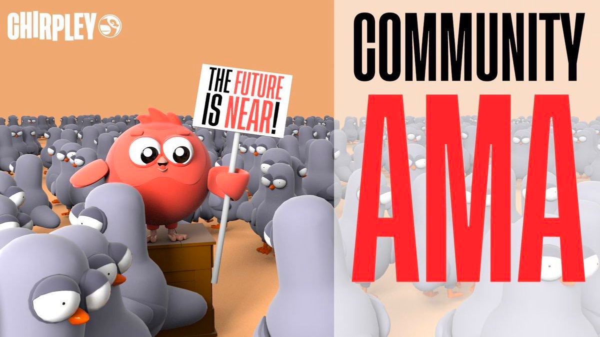 CRYPT38's tweet photo. This Monday 17/4 at 11am UTC @chirpley will be attending a surprise AMA on twitter spaces, But where will it be 🤔…. Stay tuned to find out 😉 

We will also then be hosting a community AMA shortly after in our telegram to discuss further. Don’t miss this one! 

https://t.co/tqboKI4JBj