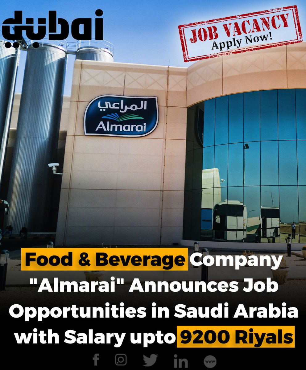 Startup Dubai on Twitter "Do you want to work for the Almarai Group