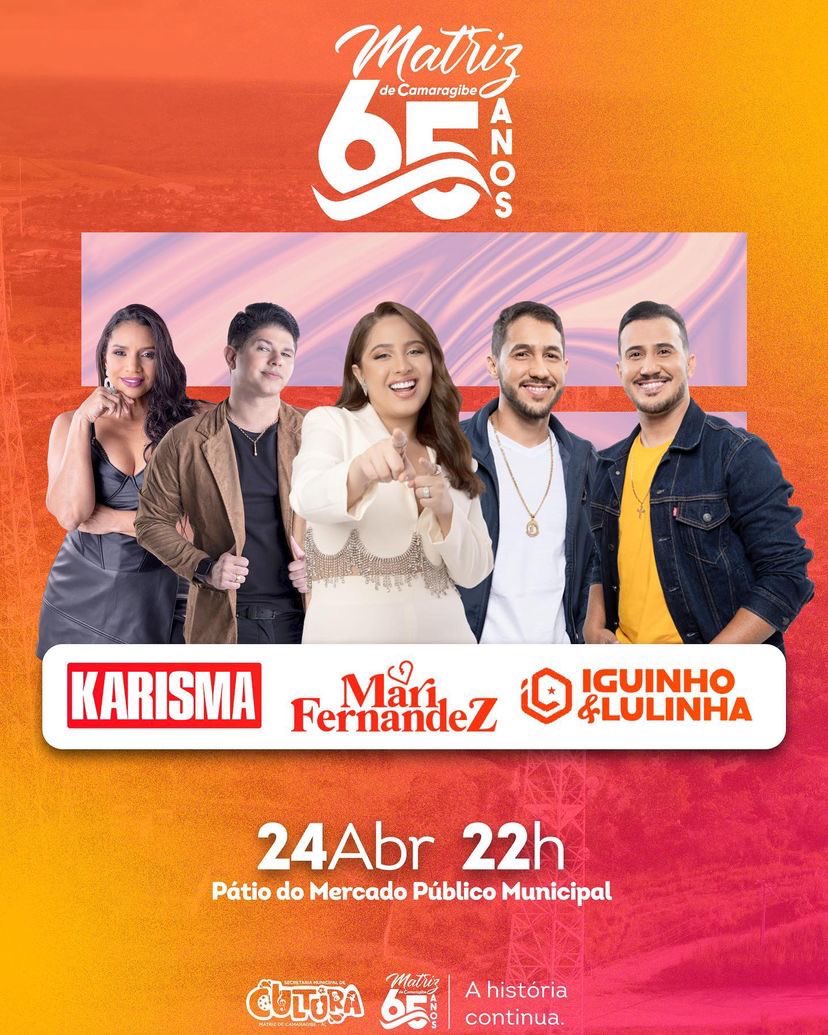 Daqui a 10 dias, a gente vai tá junto em Matriz/AL ❤️ #Karisma #Mari #IeL