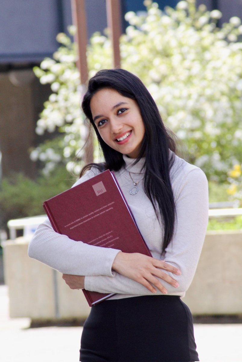 shantanudave100's tweet photo. I am thrilled to share that my lovely fiancé, @simrangoel19 has achieved a major milestone today by submitting her PhD thesis. 

Congratulations, my love! #PhD #MolecularCellBiology #ProteinBiochemistry #ProudFiancé #research #work #future #science https://t.co/m4LYsIngjf