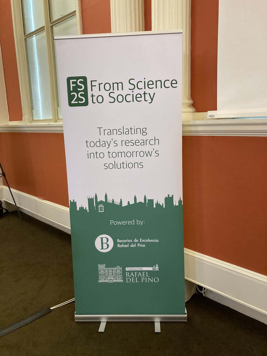 JmrRobles's tweet photo. Gracias a Fundación Rafael del Pino y a su Club de científicos por invitarme a sus jornadas “from Science to Society” en Cambridge. 
@EmbSpainUK @SpainCultureUK https://t.co/hG6Os0vvdf