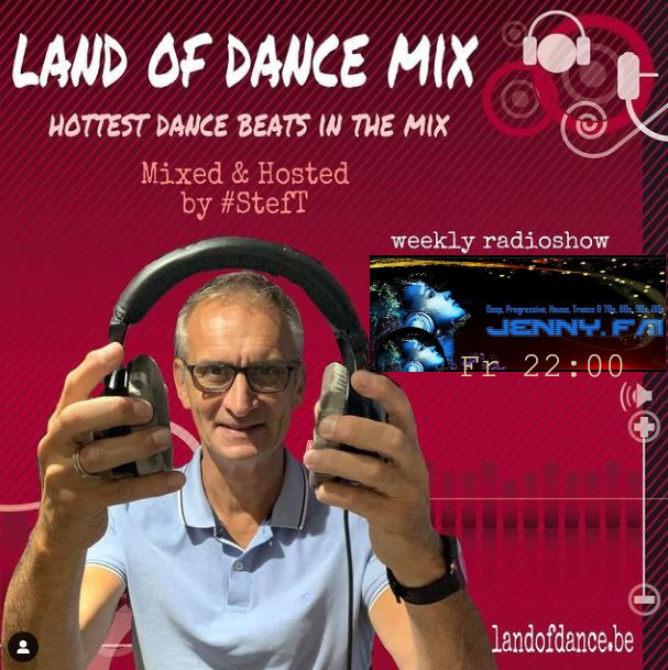 #onair at 22:00 cet @StefThielemans and his stunning #Radioshow Land of #Dance