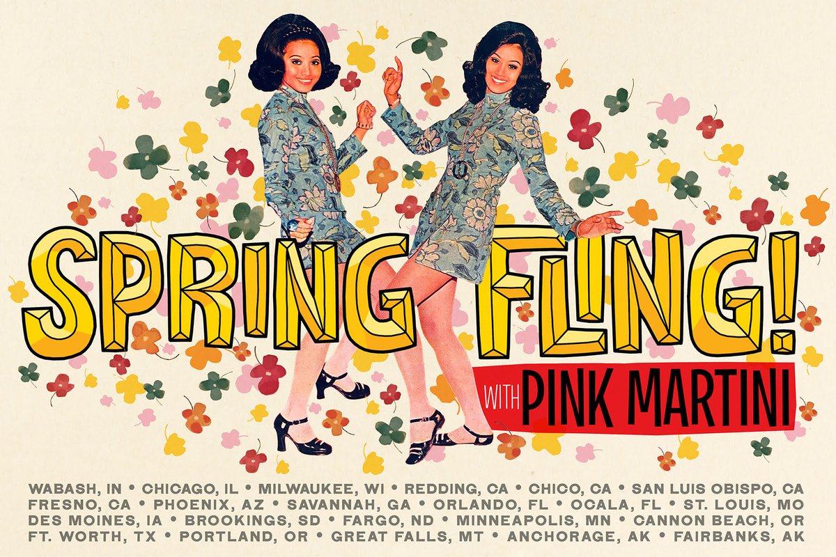 TangoDivacom's tweet photo. @PinkMartiniBand  Spring Fling Tour includes over ten U.S. performances through the end of May, followed by an International Tour. Get your tickets!
https://t.co/QPfNQSbI2A https://t.co/yrifiutzd4