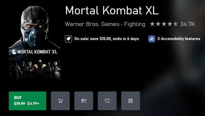 Mortal Kombat XL now available on PC