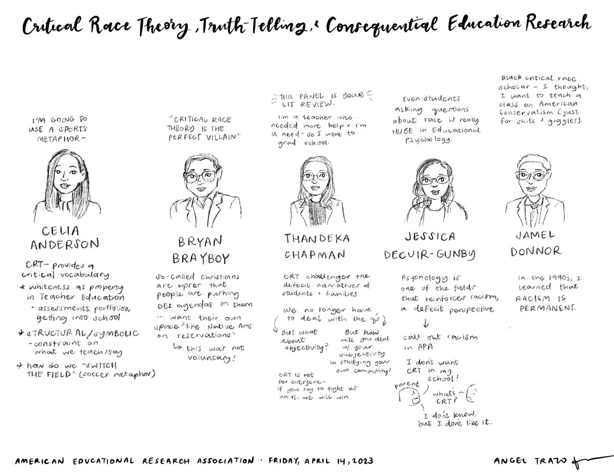 angel_trazo's tweet image. Notes from my first time attending #AERA23 It’s like seeing my Ed Studies lit review in real life 😭❤️

@AERA_EdResearch
#AngelsConferenceNotes