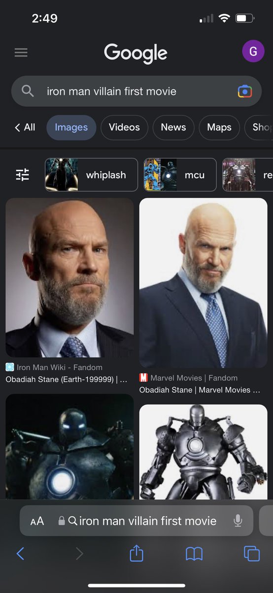GriffinTKent's tweet photo. @CliffordAsness Personally I think you look like the villain from the first iron man movie

For reference https://t.co/qU0MlLgUHc
