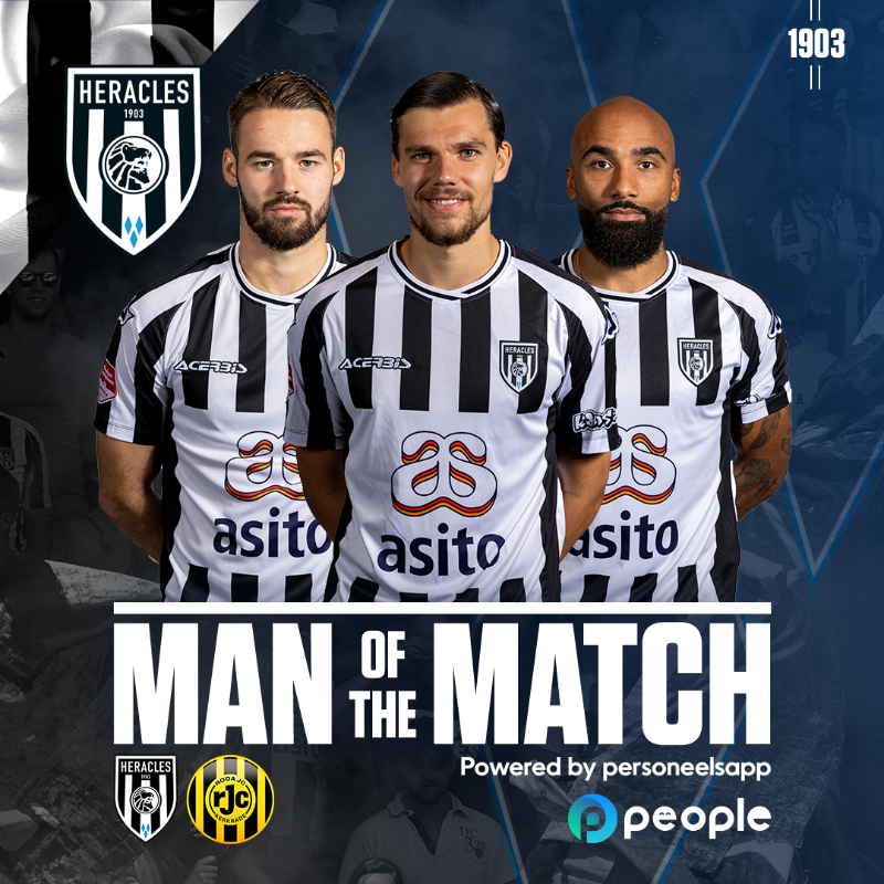 HeraclesAlmelo's tweet photo. Wie was volgens jou de Man of the Match van #HERROD? Stem nu op jouw 𝗣𝗲𝗼𝗽𝗹𝗲 𝗠𝗮𝗻 𝗼𝗳 𝘁𝗵𝗲 𝗠𝗮𝘁𝗰𝗵 via https://t.co/WSDNxsYO0w
#MissiePromotie #WijZijnHeracles
