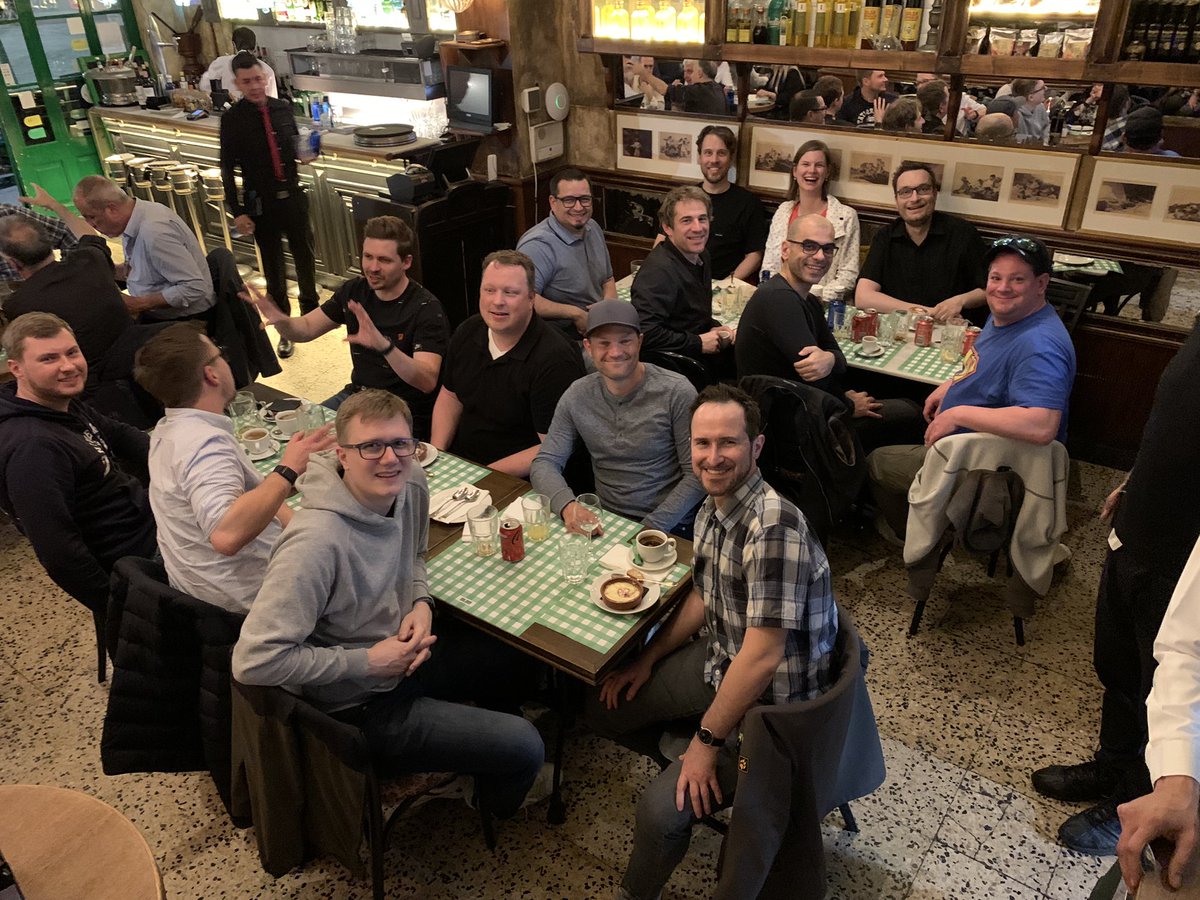 2nd day of our offsite in Barcelona #AngularArchitects