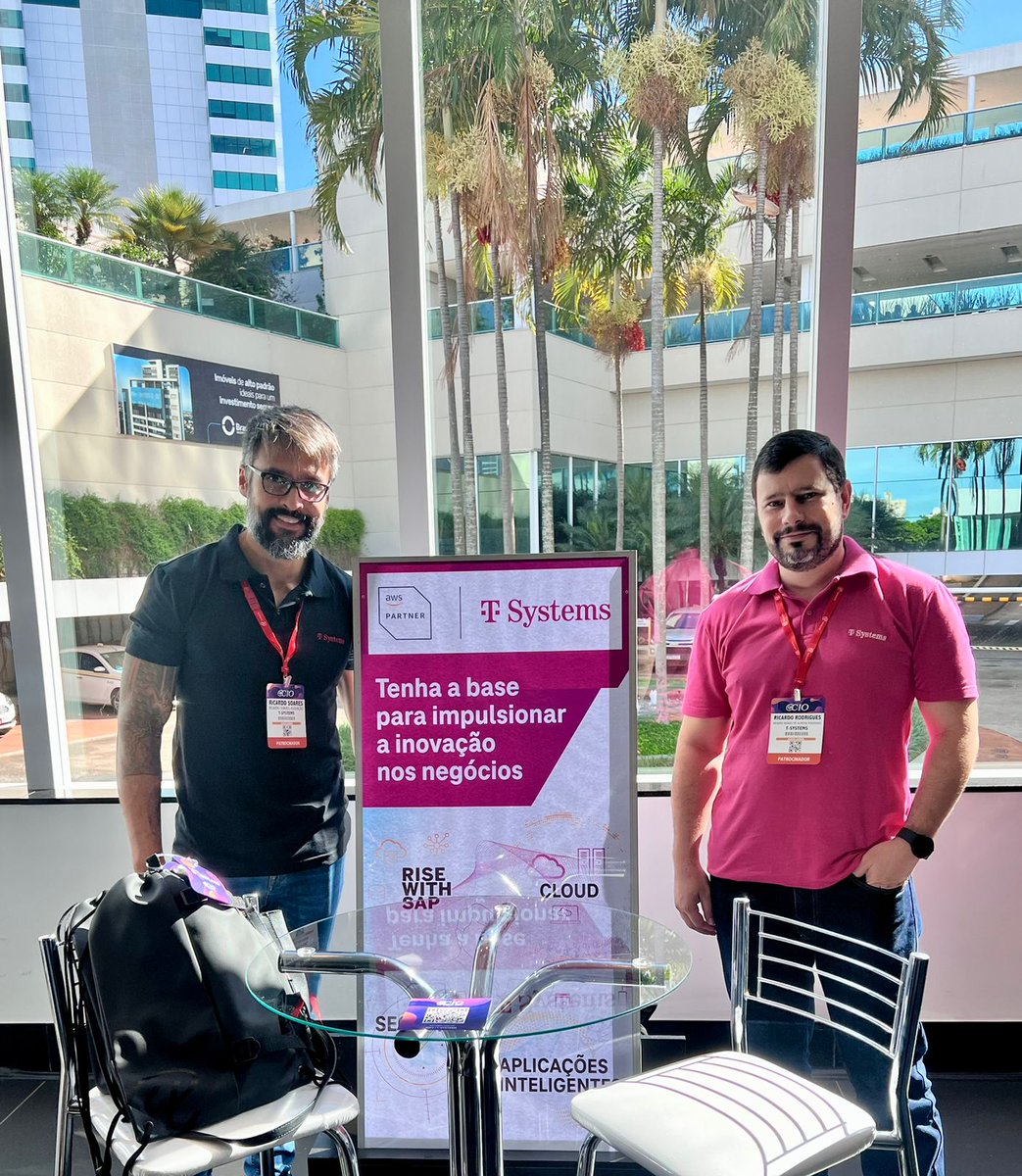 tsystemsbrasil's tweet image. Nesta semana marcamos presença no evento @CIO Triangulo Mineiro, em parceria com a AWS. 🤝
Foi um prazer contribuir com a comunidade de CIOs da região! 
#letspowerhigherperformance