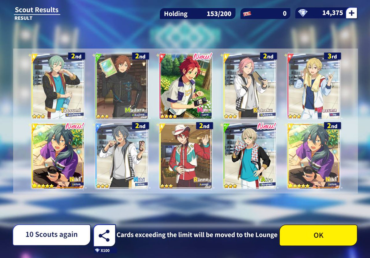 kai_inluv's tweet photo. TWO NIKIS? now that's unexpected 😭 

ive been so addicted to this game recently im glad i gave it another try ✨️

#ENSTARSTWT #EnsembleStars https://t.co/UTB6NeZtyP