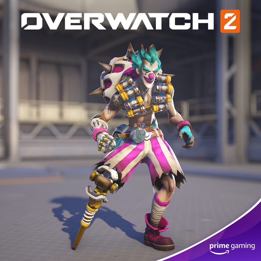 No circus tricks, just a free Epic skin! 

Get the Circus Junkrat (Epic) skin free, just for being a <a href="/primegaming/">Prime Gaming</a> member 🎪 

Claim yours by April 21: blizz.ly/3L0ot5U