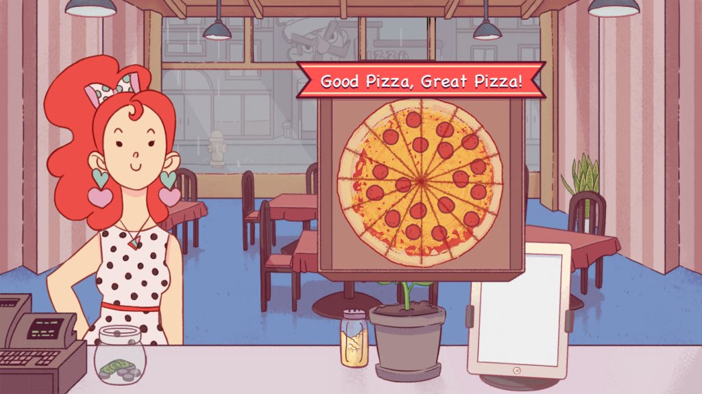 Good Pizza, Great Pizza is on of my top 10 favorite cozy games. It’s super cute. I love the storyline as well as the arts style. #goodpizzagreatpizza