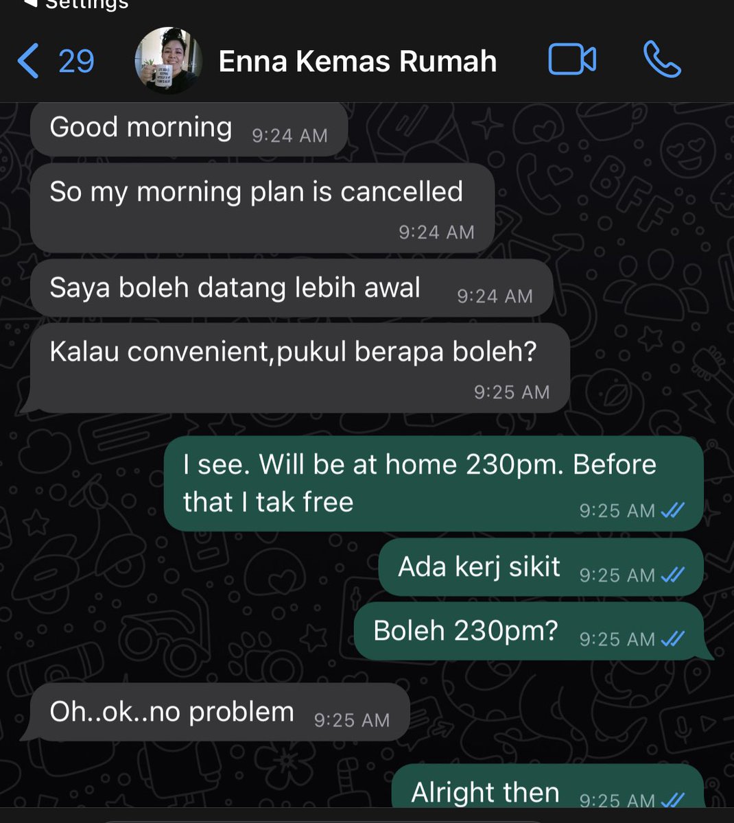 Saadiahrahim's tweet photo. So far ni weekly helper yang paling best and buat kerja tiptop 
Azri jumpa dkt carousell and stay dekat je dgn rumah. 

Educated juga orangnya. 

Kerja simple mcm buat housekeepiing pun, education mampu add value kepada diri kita. So jngnlah ckp education xpenting. https://t.co/3duQx1KS5o