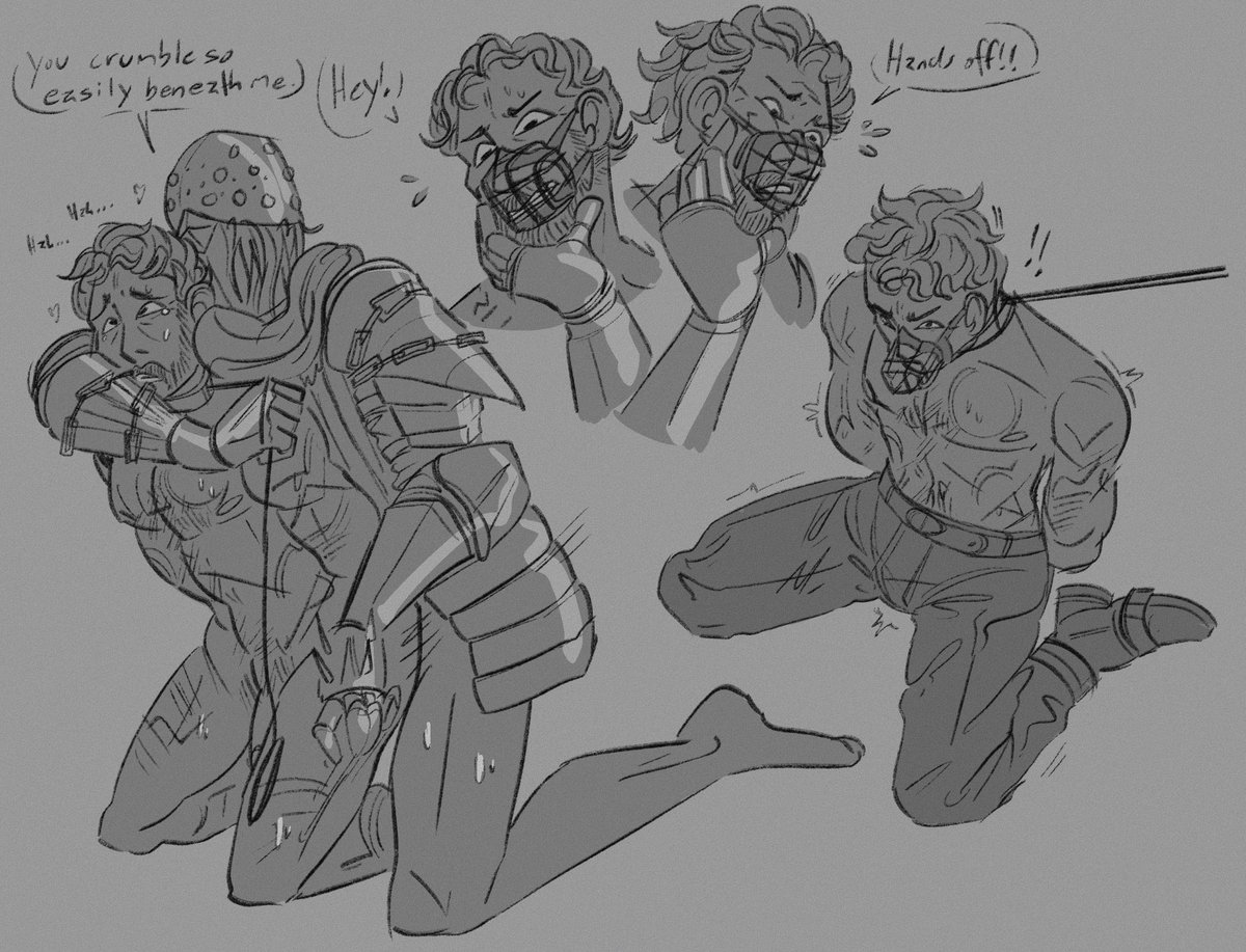 More Knight / Vittorio. Bad dog this time. 

#nsfw #nsfwartist #deadbydaylight