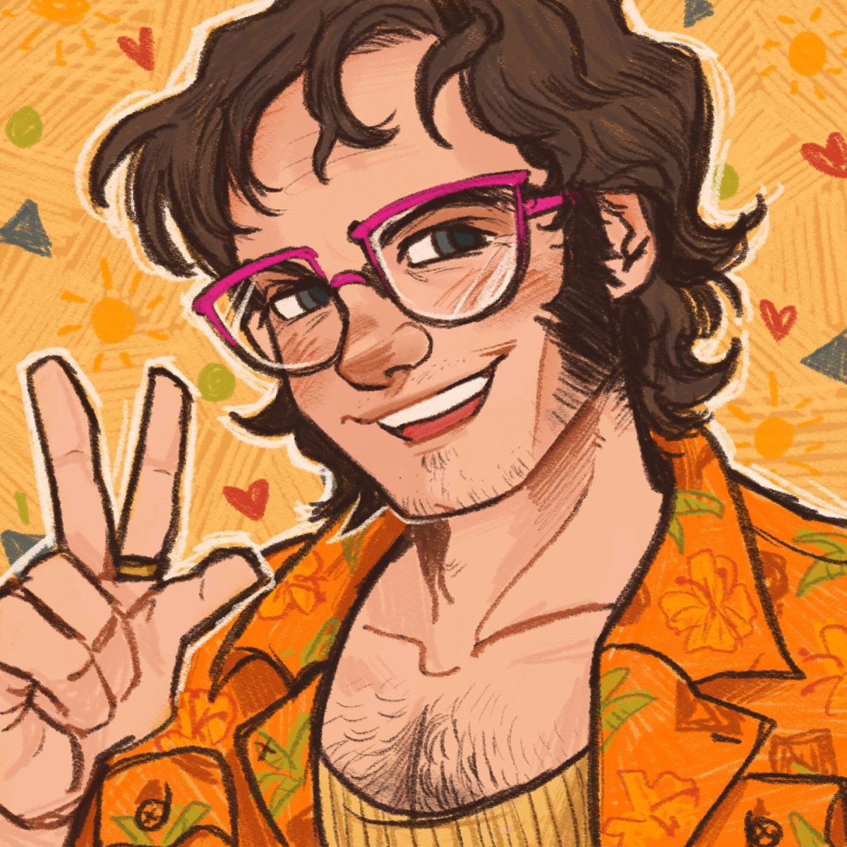 kitseyransom's tweet photo. aaand the second accidental icon commission set !! these reddie icons are for my friends jd &amp; aj. thanks guys 🌞🧡 https://t.co/wosQ8Eb6Ry